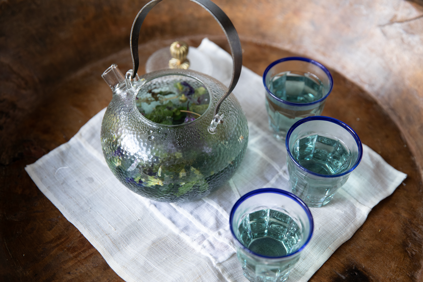 【ハーブの花咲く5月限定】お茶の花束セット
